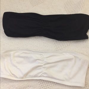 Size 1x forever 21 bandeau bras/ 2 bras